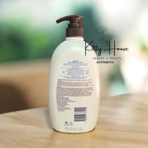 Sữa tắm dưỡng ẩm không mùi Aveeno Skin Relief Moisturising Fragrance Free Body Wash 1L