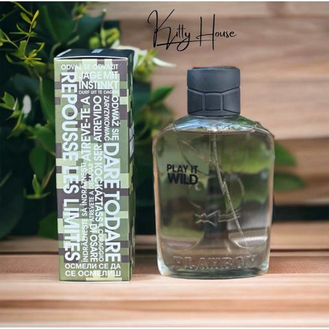 Nước Hoa Nam Playboy Play It Wild Eau De Toilette 100ml - Mùi Hương Tươi Mát, Nam Tính, Mạnh Mẽ, Quà Tặng Độc Đáo