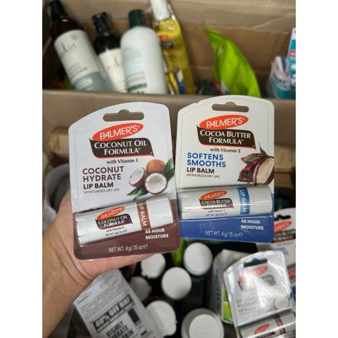 Son Dưỡng Môi SPF 15 Palmer's Cocoa Butter & Dầu Dừa 4g - Cấp Ẩm, Ngừa Khô Nứt, Phù Hợp Cho Mọi Loại Da
