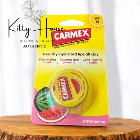 Son Dưỡng Môi Carmex Bạc Hà 7.5g - Giúp Môi Mềm Mại, Khô Nẻ, Tươi Mát - Thương Hiệu Dưỡng Môi Nổi Tiếng Từ 1937