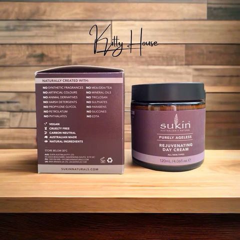 Kem Dưỡng Trẻ Hóa Da Ban Ngày Sukin Purely Ageless 120ml - Dưỡng Ẩm