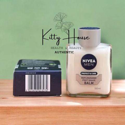 Dưỡng Da Sau Cạo Râu Nivea Men After Shave Balsam Protect & Care 100ml - Giúp Làm Dịu, Cấp Ẩm và Ngăn Ngừa Kích Ứng Da