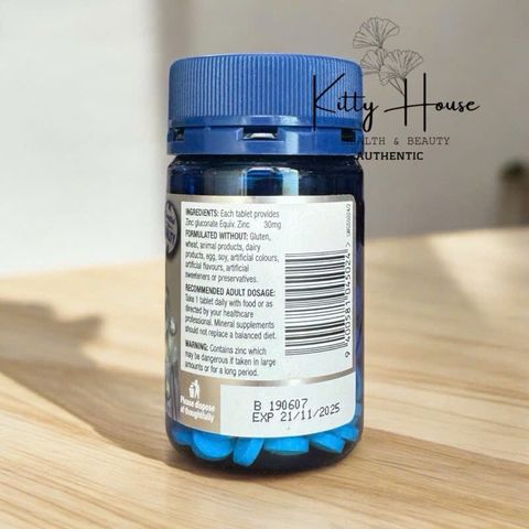 Viên uống bổ sung kẽm Wagner 120 viên - Tăng cường miễn dịch, hỗ trợ da và thị lực khỏe mạnh