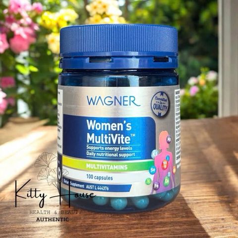 Viên Uống Bổ Sung Vitamin Tổng Hợp Cho Nữ Wagner Women's Multivite 100V - Hỗ Trợ Sức Khỏe và Dinh Dưỡng Toàn Diện