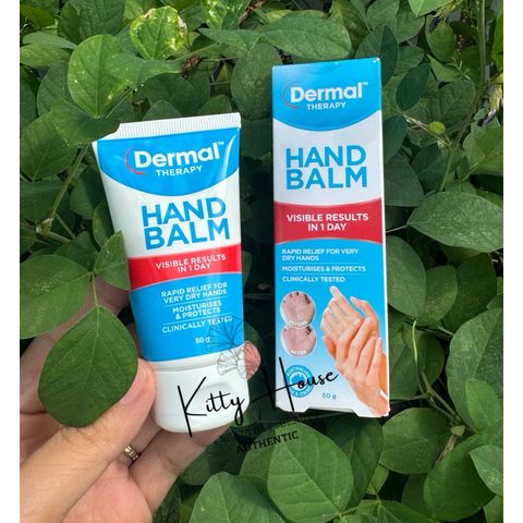 KEM DƯỠNG DA TAY KHÔ, NỨT DERMAL THERAPY HAND BALM TUÝP 50G