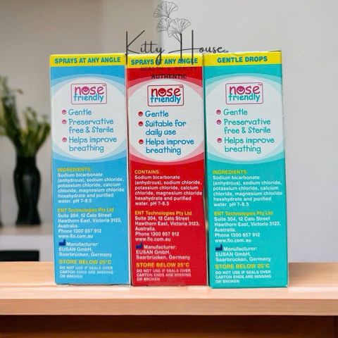 Nước muối xịt mũi Flo Baby Saline Nasal Spray/Drop chai 15ml