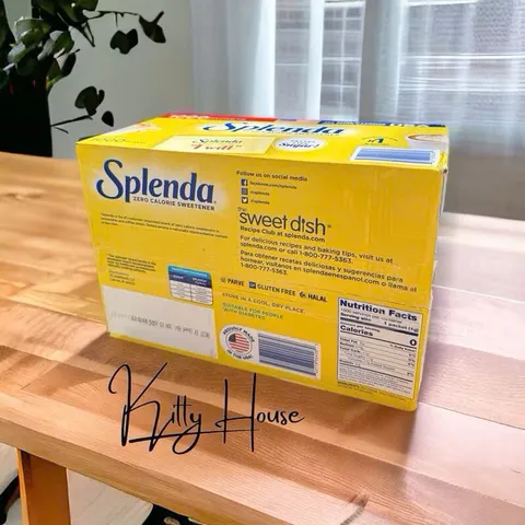 Đường Ăn Kiêng Splenda Mỹ - Tách Lẻ 100 Gói Không Calo, Dùng Cho Người Tiểu Đường, Giảm Cân, Vị Ngọt Giống Đường Kính