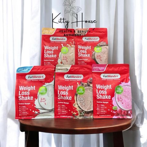 Sữa Bột Giảm Cân FatBlaster 465g - Thay Thế Bữa Ăn, Hương Vị Đa Dạng, Dinh Dưỡng Đầy Đủ, Hỗ Trợ Giảm Cân Hiệu Quả