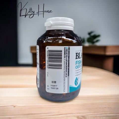 Viên uống Blackmores Fish Oil mini caps lọ 200 viên