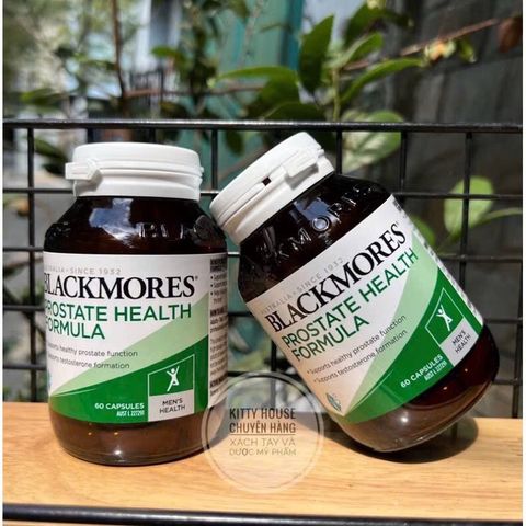 Viên uống Blackmores Hỗ trợ Sức khỏe Tuyến tiền liệt - Công thức Chống Oxy Hóa, Giảm Viêm, Ngăn Ngừa Biến Chứng - 60 Viên