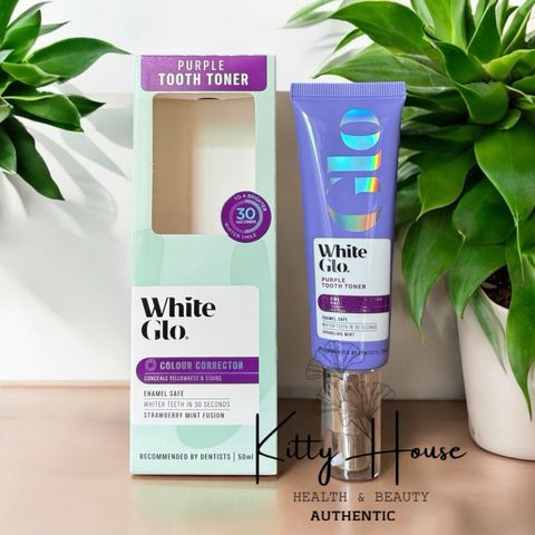 Huyết thanh/ Serum làm trắng răng White Glo Purple Tooth Toner Serum tuýp 50ml
