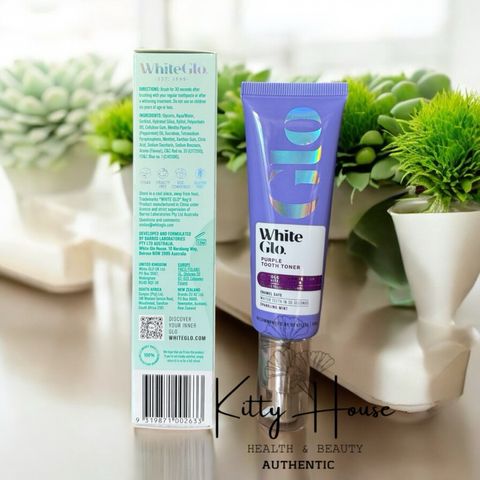 Huyết thanh/ Serum làm trắng răng White Glo Purple Tooth Toner Serum tuýp 50ml