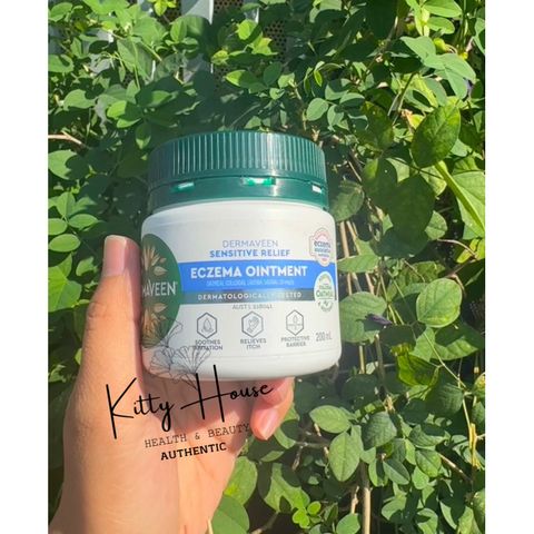 Kem bôi yến mạch Dermaveen 200ml - Hỗ trợ giảm ngứa, nứt nẻ da, điều trị chàm hiệu quả