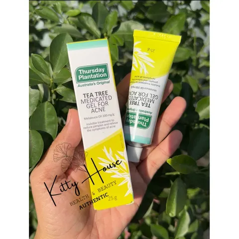 Gel Chấm Mụn Thursday Plantation Tea Tree 25g - Giảm Mụn, Phục Hồi Da, Hỗ Trợ Chăm Sóc Da Nhờ Chiết Xuất Tràm Trà