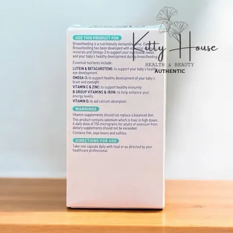 Viên uống Elevit Breasfeeding bổ sung vitamin cho phụ nữ sau sinh hộp 60 viên