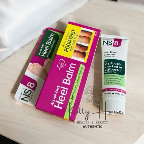 Kem Dưỡng Da Gót Chân Plunkett's NS8 Heel Balm Complex 125ml - Giúp Làm Mềm, Chống Nứt Nẻ, Phù Hợp Với Da Khô Và Da Bệnh Tiểu Đường