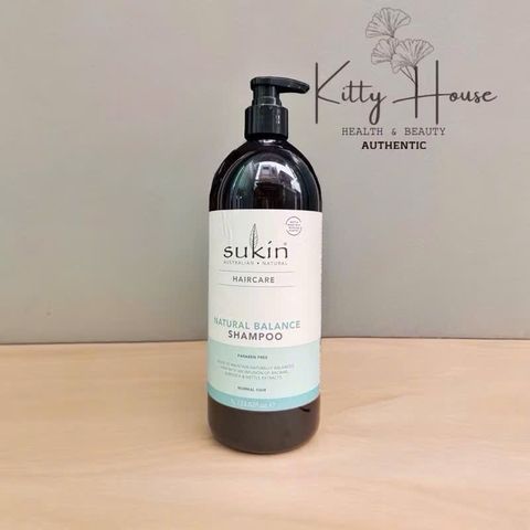 Set Dầu Gội và Dầu Xả Sukin Natural Balance 1L - Chiết Xuất Tự Nhiên Giúp Dưỡng Ẩm và Tăng Độ Bóng Tóc