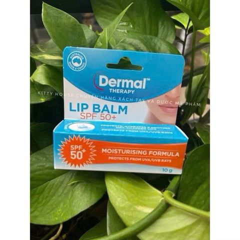 Son Dưỡng Môi Dermal Therapy Lip Balm 10g - Dưỡng Ẩm Sâu, Giảm Khô Nẻ, Chăm Sóc Môi Mềm Mại, Hiệu Quả Nhanh Chóng
