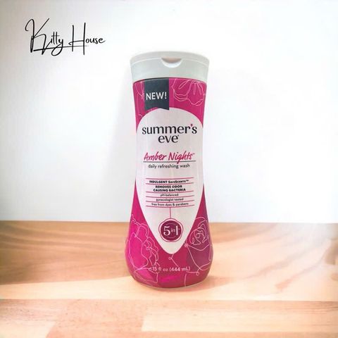 Dung Dịch Vệ Sinh Phụ Nữ Summer's Eve 444ml - Khử Mùi, Cân Bằng pH, An Toàn Với Thành Phần Tự Nhiên