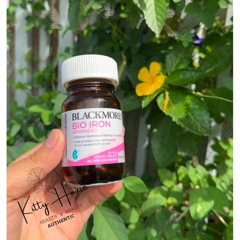 Viên Uống Bổ Sung Sắt Blackmores Bio Iron 30 Viên - Hỗ Trợ Phụ Nữ Mang Thai & Cải Thiện Hấp Thụ Sắt 