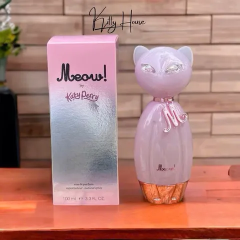 Nước hoa nữ Meow Katy Perry EDP 100ml - Hương thơm ngọt ngào, thiết kế mèo độc đáo, quà tặng lý tưởng cho fan hâm mộ