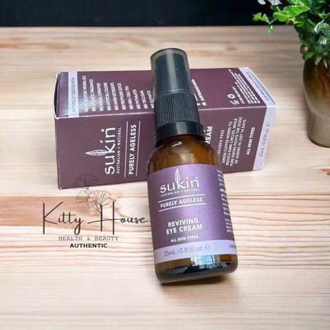 Kem Dưỡng Mắt Chống Nếp Nhăn Sukin Purely Ageless 25ml
