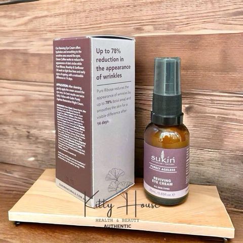 Kem Dưỡng Mắt Chống Nếp Nhăn Sukin Purely Ageless 25ml