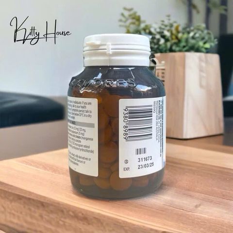 Viên uống bổ sung kẽm Blackmores Bio ZinC lọ 168 viên