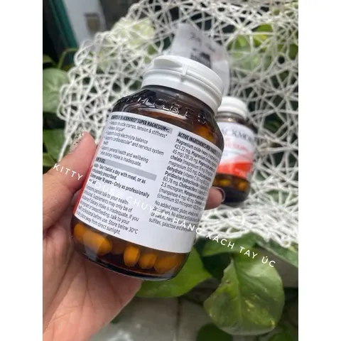 Viên uống bổ sung Magie Blackmores Super Magnesium+ 100 Tablets