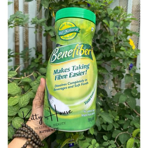 Bột bổ sung chất xơ tự nhiên Benefiber Natural Fibre Supplement 208 Serves 730g