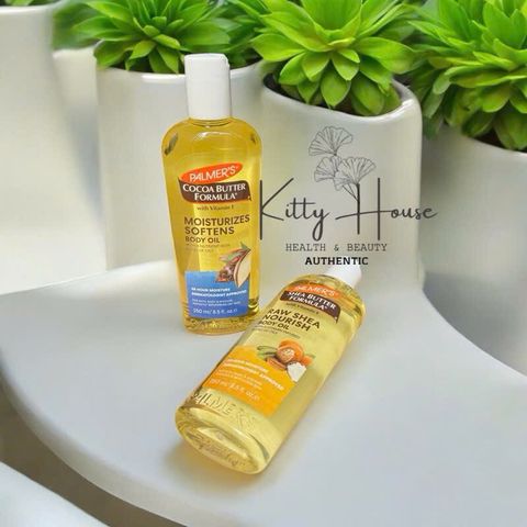 Dầu dưỡng ẩm Palmer's Cocoa và Shea Butter 250ml - Dưỡng ẩm và làm mềm da tự nhiên, an toàn cho mọi loại da