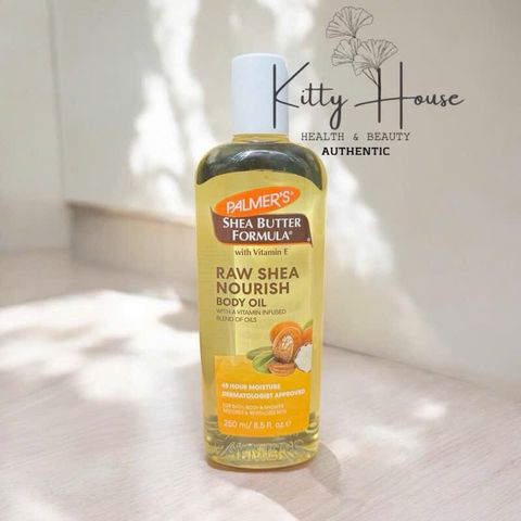 Dầu dưỡng ẩm Palmer's Cocoa và Shea Butter 250ml - Dưỡng ẩm và làm mềm da tự nhiên, an toàn cho mọi loại da