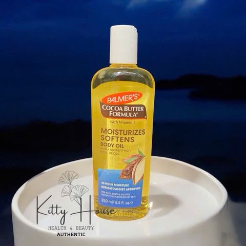 Dầu dưỡng ẩm Palmer's Cocoa và Shea Butter 250ml - Dưỡng ẩm và làm mềm da tự nhiên, an toàn cho mọi loại da