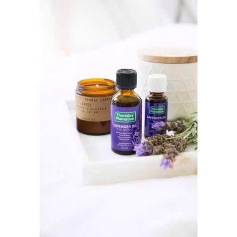 Tinh Dầu Oải Hương Lavender Oil 100% Pure Thursday Plantation 50ml - Giúp Giấc Ngủ Ngon, Thư Giãn Tinh Thần, Phòng Ngừa Căng Thẳng