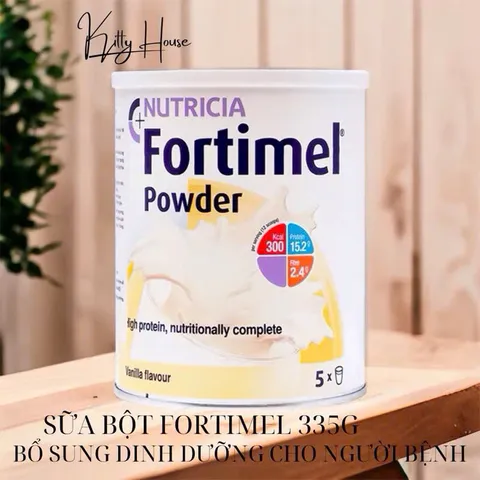 Sữa bột Fortimel cho người bệnh ung thư, bệnh nhân sau phẫu thuật, người suy dinh dưỡng 335g