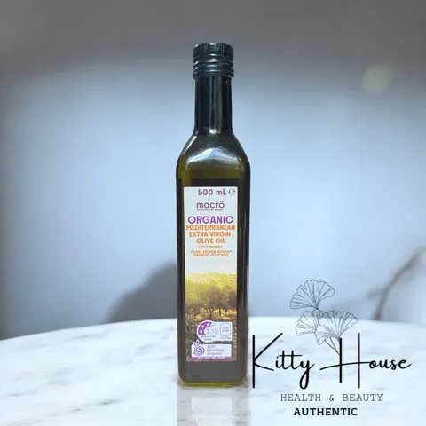 Dầu Olive nguyên chất Macro Organic Extra Virgin chai 500ml