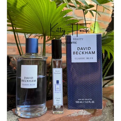Nước hoa nam David Beckham Classic Blue 100ml - Hương thơm thanh lịch và cá tính, chai dùng thử hoàn hảo cho phái mạnh