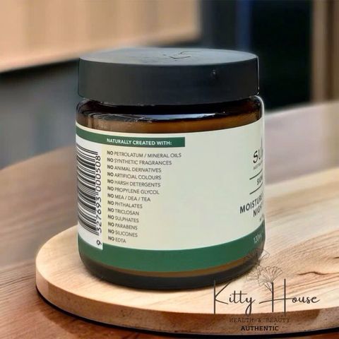 Kem Dưỡng Ẩm Phục Hồi Da Ban Đêm Sukin 120ml - Chiết Xuất Tự Nhiên, Không Paraben