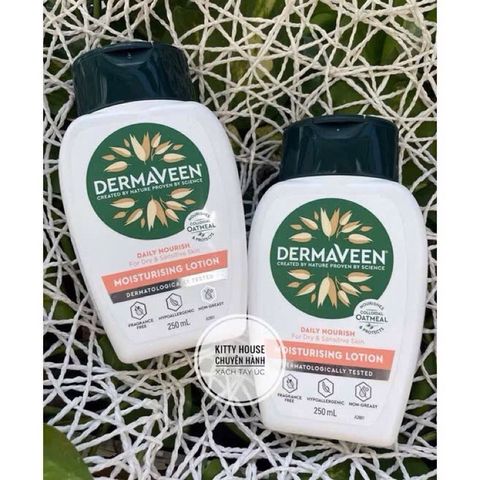 Kem dưỡng ẩm Dermaveen Everyday Moisturising Lotion chai 250ml chính hãng