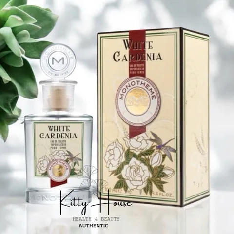 Nước Hoa Nữ Monotheme White Gardenia EDT 100ml - Hương Hoa Dành Dành Tinh Khiết và Ngọt Ngào, Phụ Kiện Thời Trang Hoàn Hảo cho Nàng