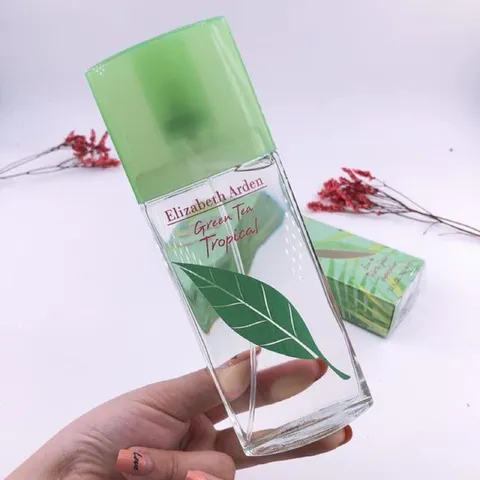 Nước hoa nữ Elizabeth Arden Green Tea Tropical EDT 100ml - Hương trái vải tươi mát, ngọt ngào, phong cách thư giãn cho hàng ngày