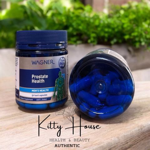 Viên Uống Hỗ Trợ Tuyến Tiền Liệt Wagner Prostate Health 50 Viên - Chứa Saw Palmetto, Kẽm, Selen, Hỗ Trợ Sức Khỏe Nam Giới