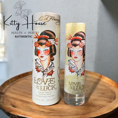 Nước hoa nữ Ed Hardy Love & Luck 100ml - Eau de Parfum Quyến rũ và May mắn cho Nàng, Hương Hoa Cỏ và Trái Cây