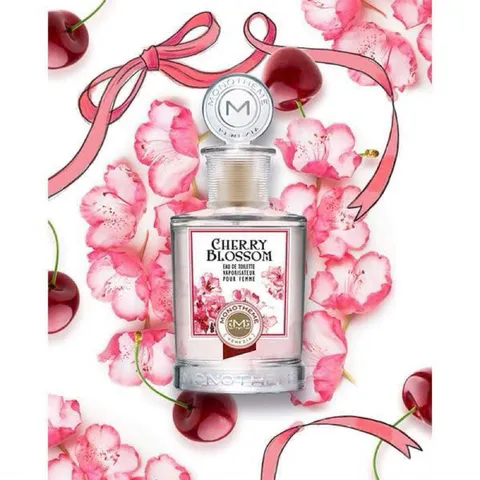 Nước Hoa Nữ Monotheme Cherry Blossom Eau De Toilette 100ml - Hương Hoa Anh Đào Quyến Rũ, Sang Trọng, Chính Hãng