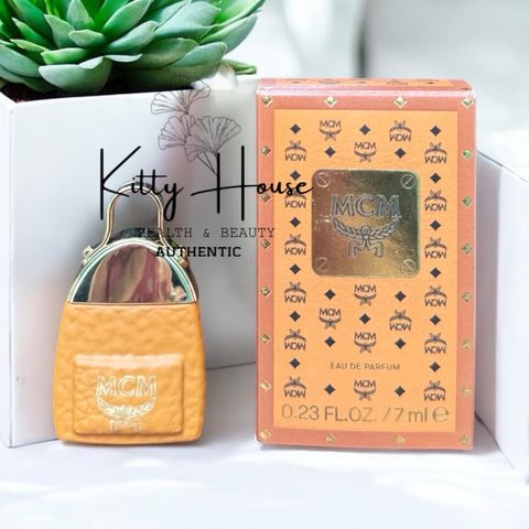 Nước hoa MCM Eau De Parfum Mini 7ml - Hương Quả Mơ & Hoa Mẫu Đơn - Quà Tặng Hot Mùa Hè, Chai Balo Tiện Lợi