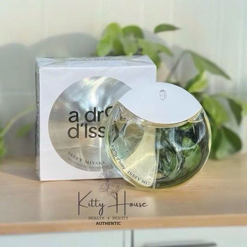 Nước hoa nữ Issey Miyake A Drop D'Issey Eau De Parfum 50ml & 90ml - Hương Hoa Hồng, Sữa Hạnh Nhân, Vanilla Dịu Dàng