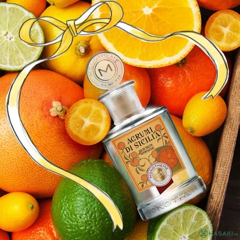 Nước Hoa Unisex Monotheme Agrumi Di Sicilia 100ml - Hương Cam Quýt Tươi Mát, Phong Cách Ý Thanh Lịch, Quà Tặng Đặc Biệt