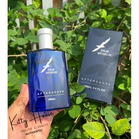 Nước Hoa Nam Blue Stratos Aftershave 100ml - Hương Cam Chanh Tươi Mát, Lưu Hương Lâu, Phù Hợp Ngày và Đêm