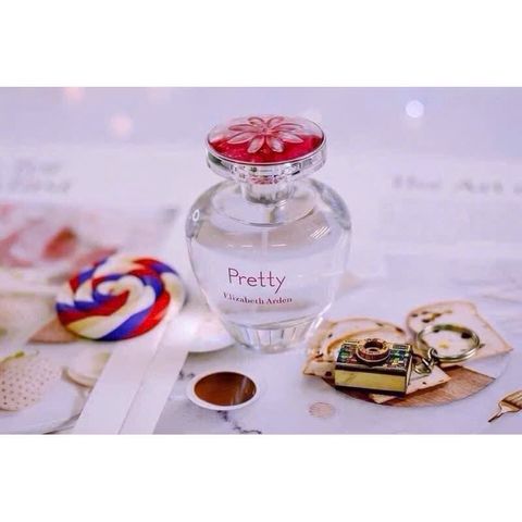Nước hoa Elizabeth Arden Pretty EDP 100ml - Hương Hoa Cỏ Nữ Tính, Gợi Cảm, Quyến Rũ với Quả Quýt, Hoa Nhài, và Xạ Hương