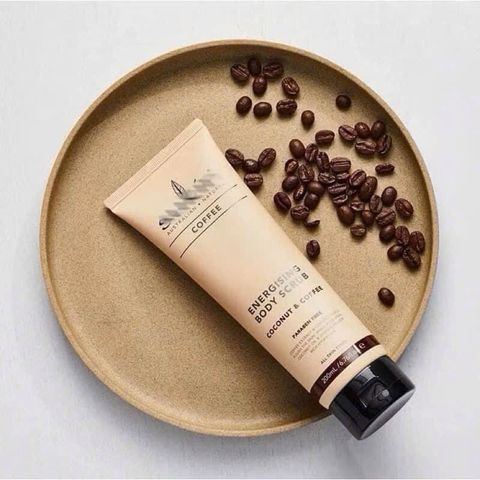 Tẩy tế bào chết Body Sukin Energisinh Body Scrub With Coffee & Coconut 200ml